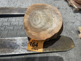 Rosewood schijf, Dikte 70mm, Ø 350mm